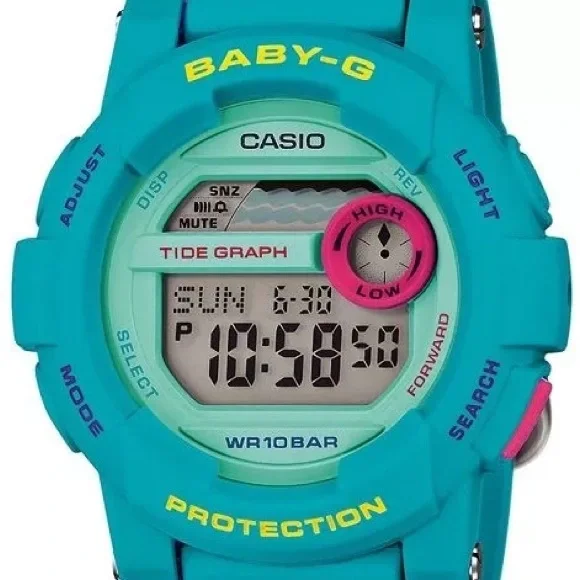 Casio Baby-G Tide Watch BGD-180FB-2 - Picture 1 of 3